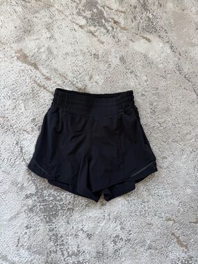 Lululemon Women’s Black Performance Running Shorts Size 2